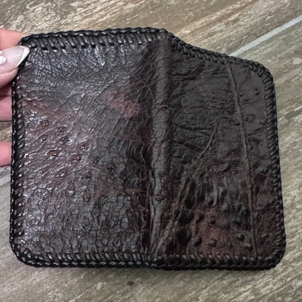 Exotic Brown Leather wallet